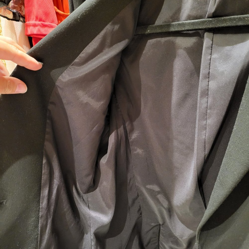 Black Express 1 Button Blazer - image 4